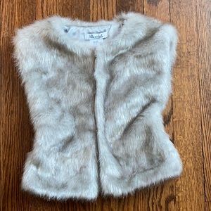 Super cute Lilly wicket fur vest.